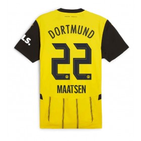 Borussia Dortmund Ian Maatsen #22 Hemmakläder 2024-25 Kortärmad